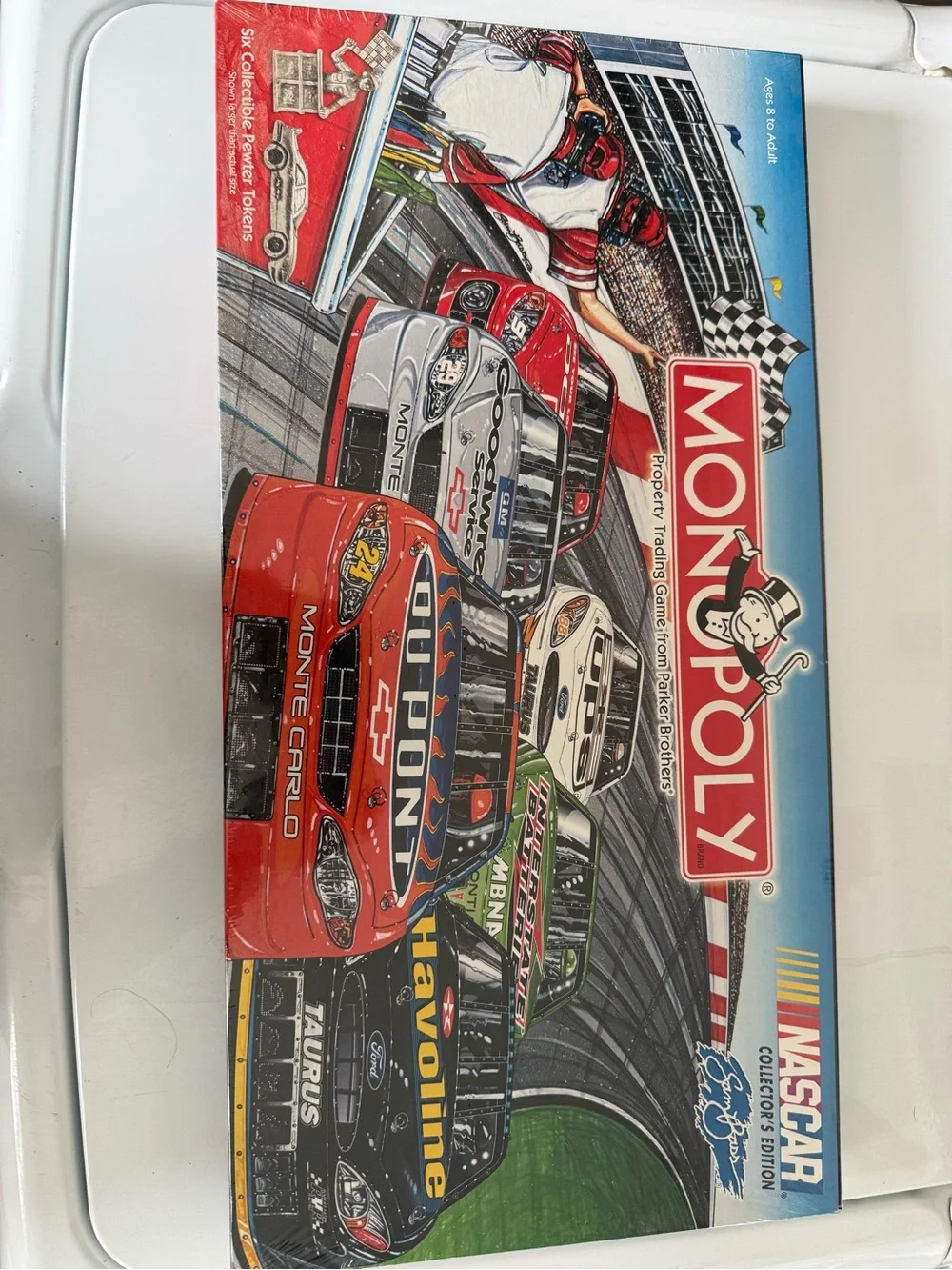 Monopoly NASCAR Collector’s Edition Board Game - Red